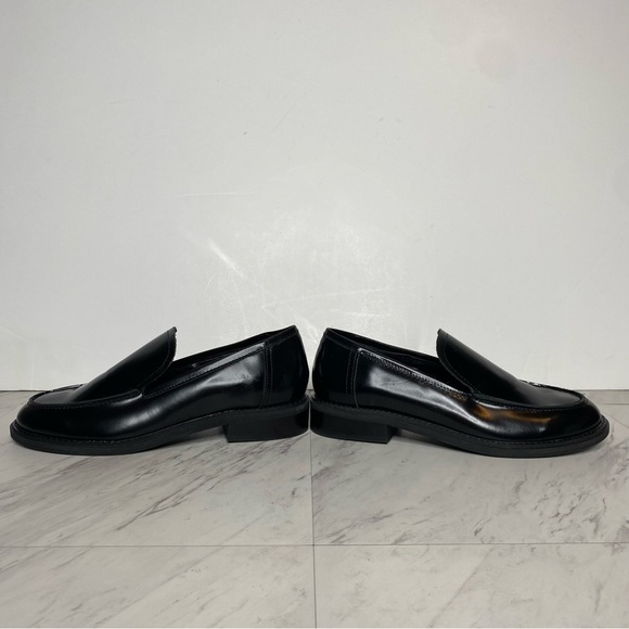 Steve Madden Larusso Black Leather Loafer 8M - Picture 7 of 14